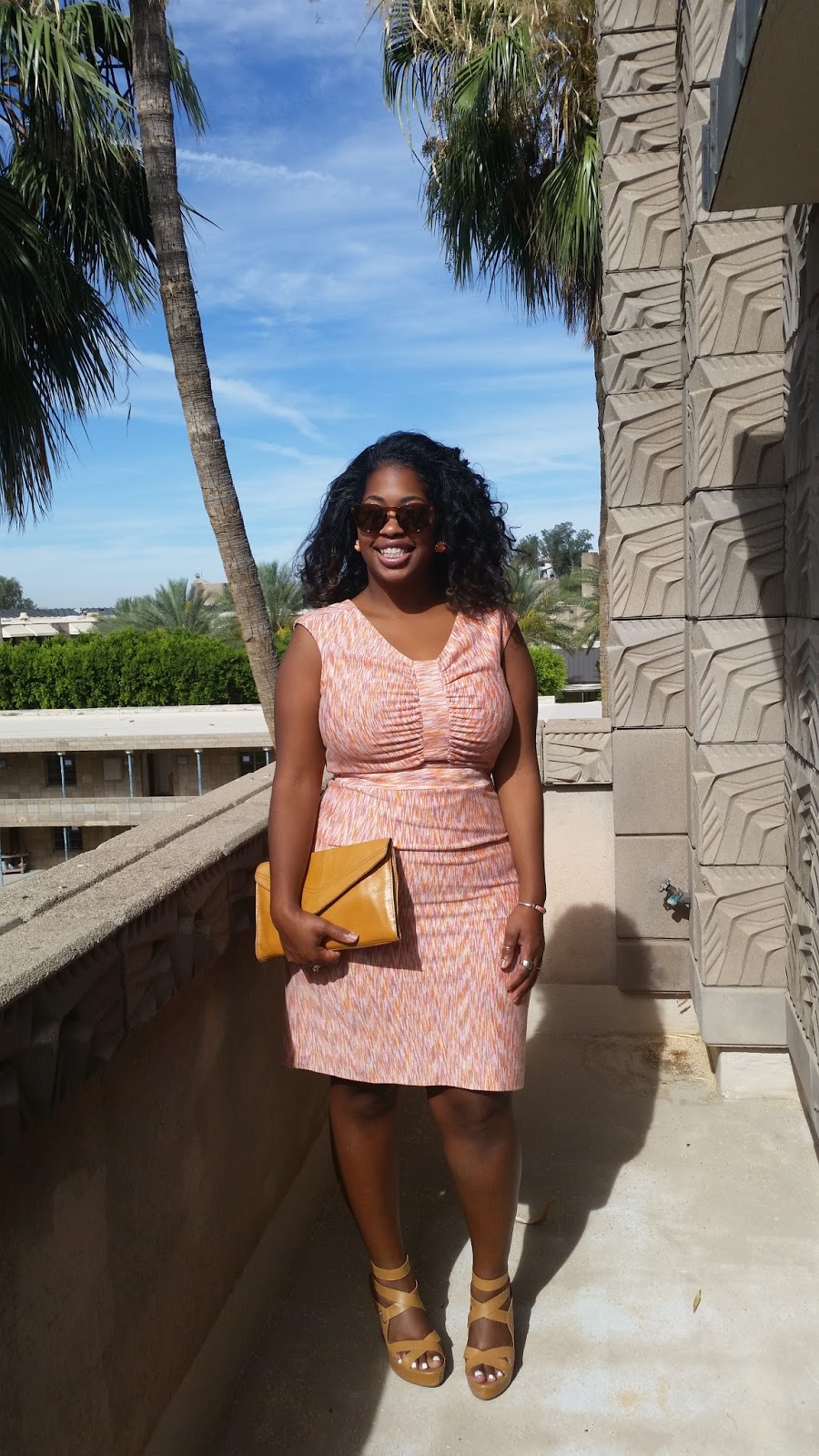 In My Joi: Simple Date Night Ensemble: Subtle Print Body Con Dress