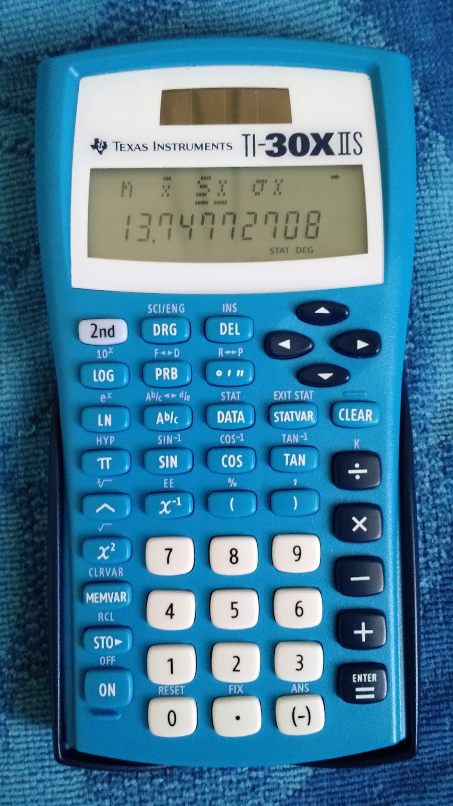 Eddie's Math and Calculator Blog: Review: Texas Instruments TI-30XIIS