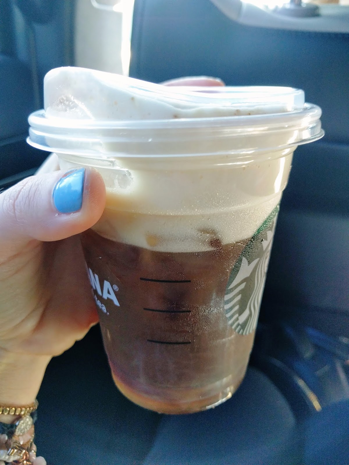 Pinch of Ginger Starbucks Cold Foam Cascara Cold Brew Review