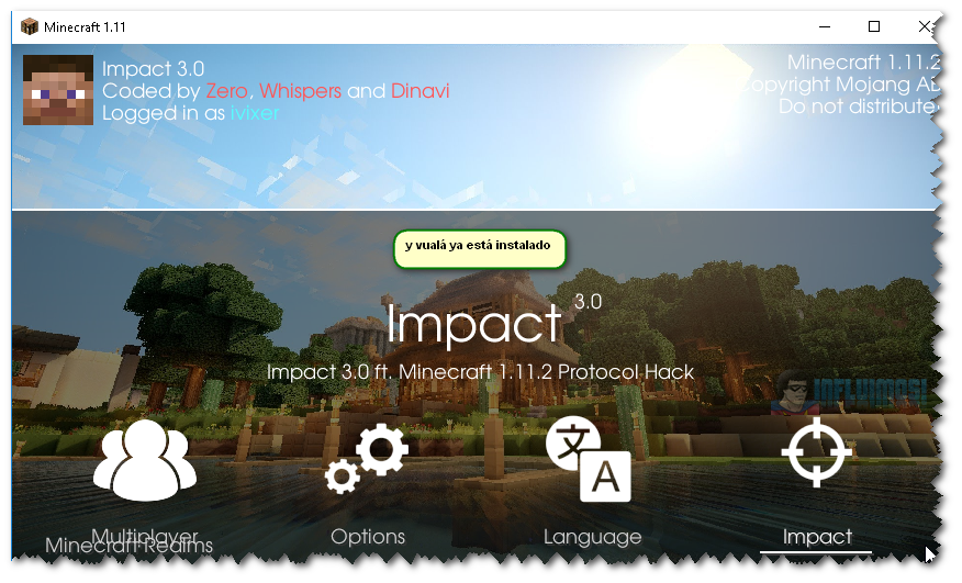 impact client minecraft help impact client minecraft help
