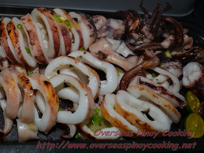 Salt and Pepper Grilled Squid