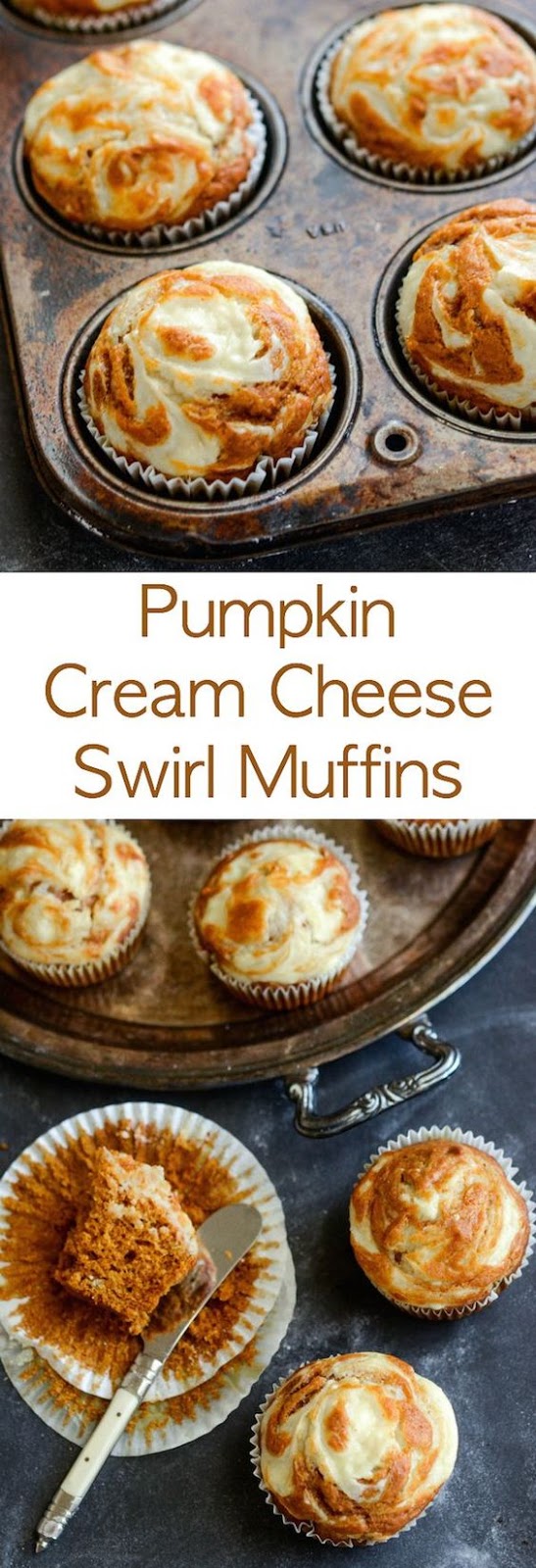 Pumpkin Cream Cheese Swirl Muffins Cucina de Yung
