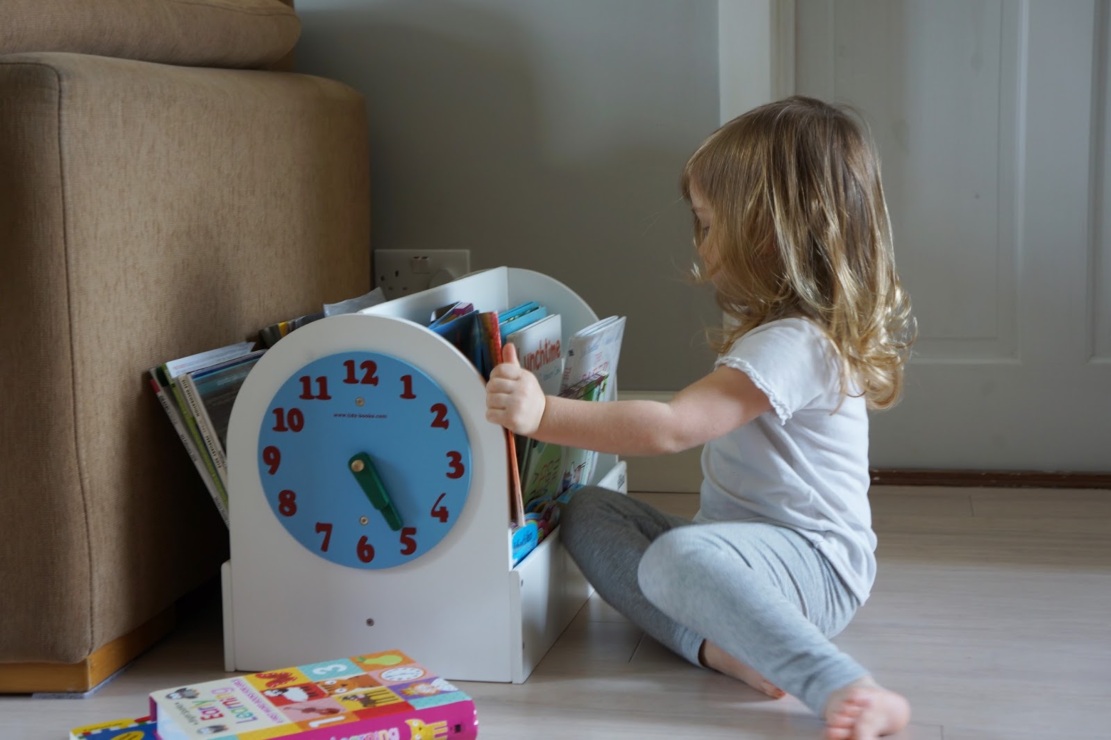 Introducing the clever book storage solution for children Tidy Books Box Wave to Mummy