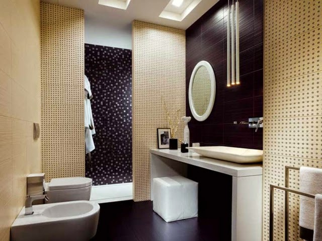Baños modernos con azulejos - Colores en Casa