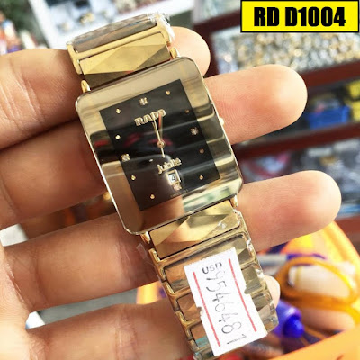 Đồng hồ Rado dây đá ceramic vàng RD D1004