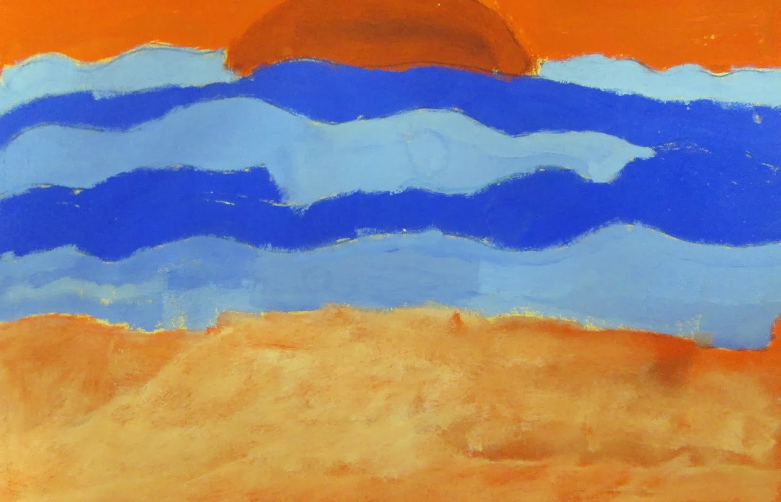 Art at Leestown: Color Scheme Landscape Paintings
