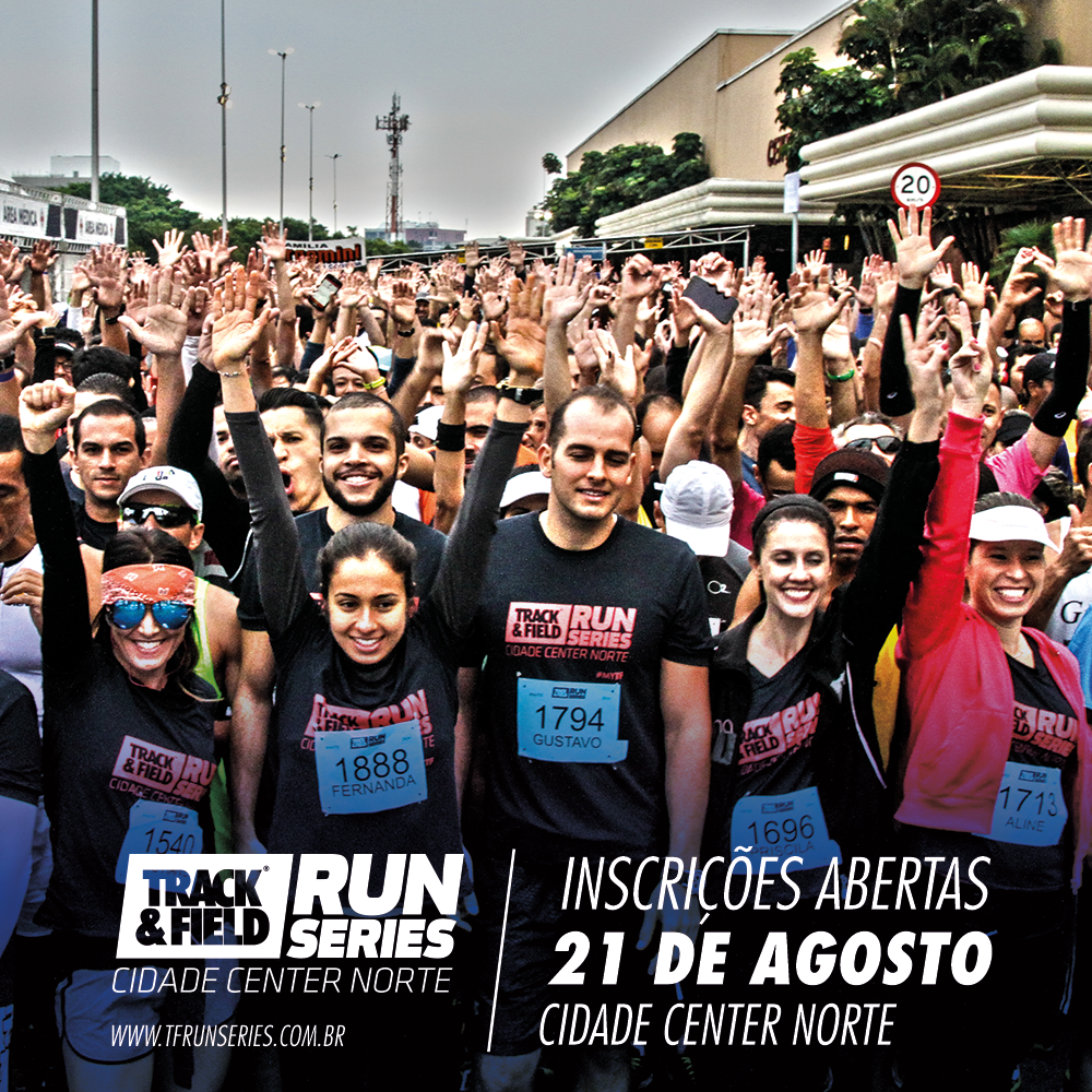 Inscrições para Track&Field Center Norte