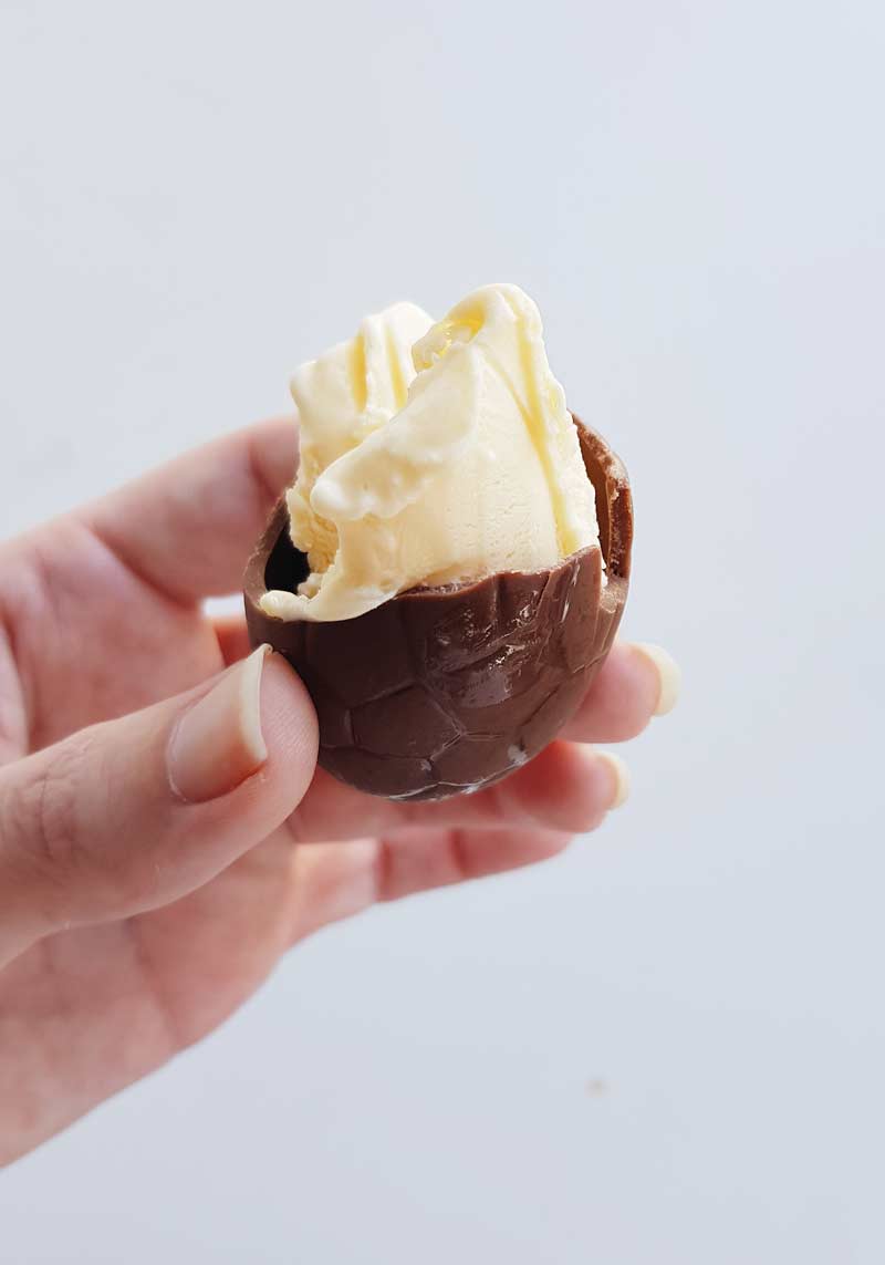 How to make Choc Top Icecreams with all your excess Easter Eggs Now