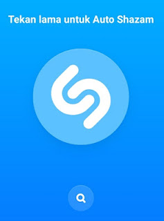 Buka Aplikasinya Dan Klik Logo Shazam