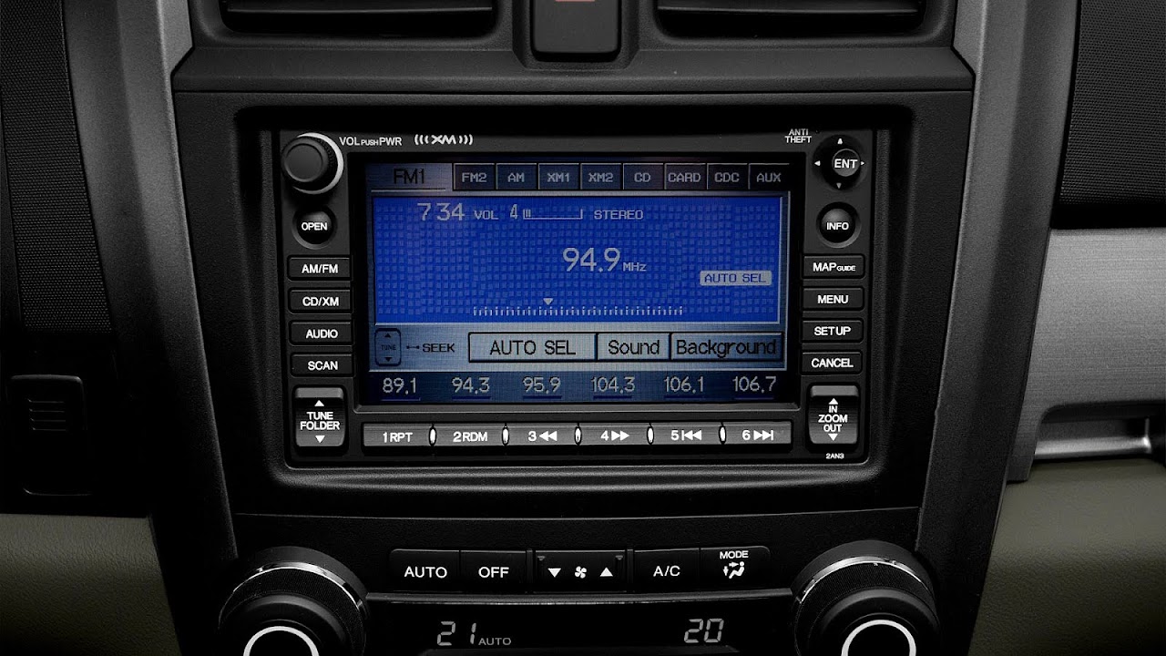 04 Honda Crv Radio Code Radio Choices