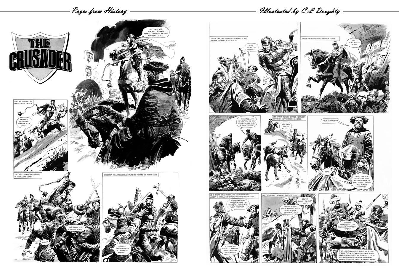 Bear Alley Books Pages From History, Illustrated by C. L. Doughty