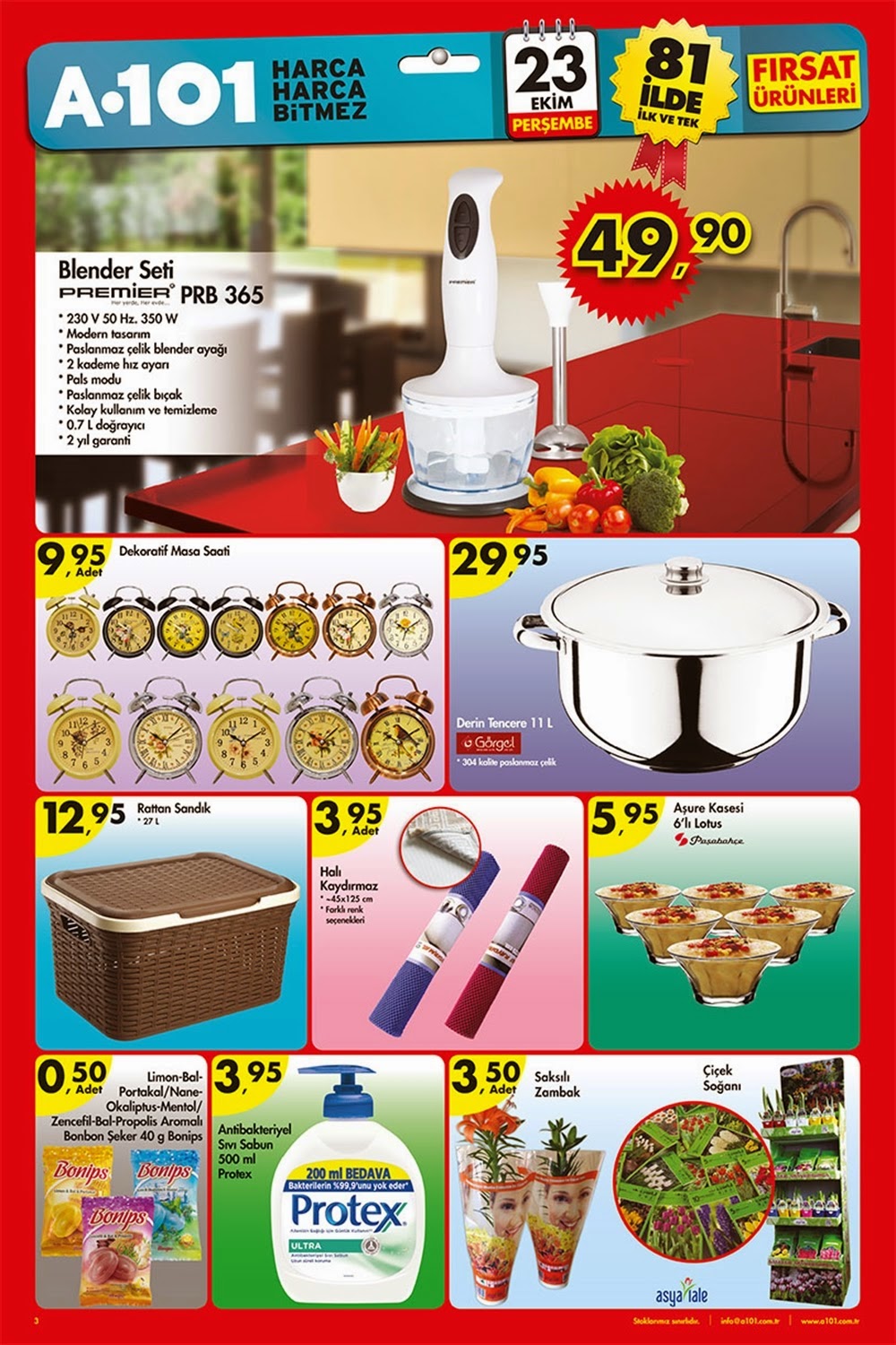 Aktüel Ürünler, Bim, A101, Şok, Diasa, Halkmar, Tansaş, Kipa