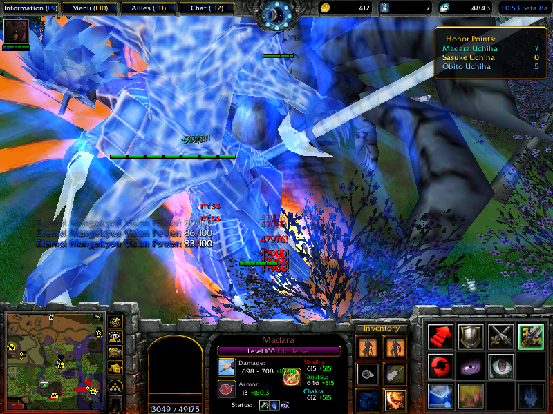 Карта для варкрафт 3 наруто