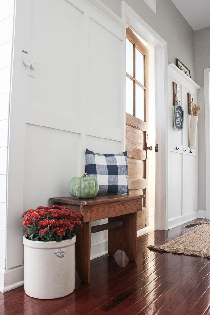 Vintage Laundry room door