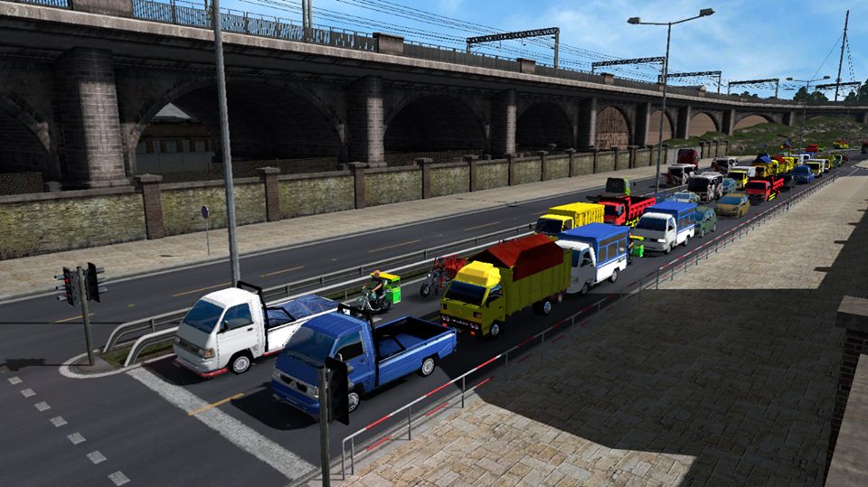 traffic indonesia ets2
