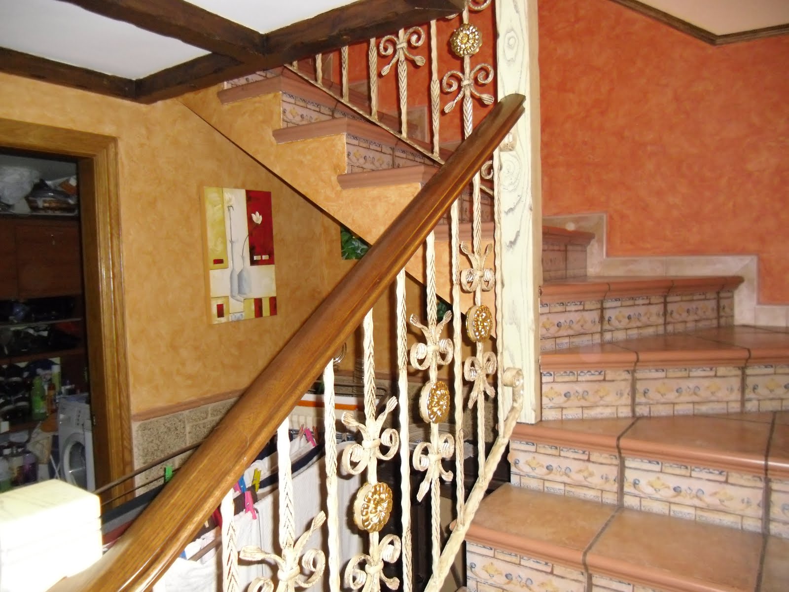 CARPINTERIA AGUETE: Pasamanos madera y forja