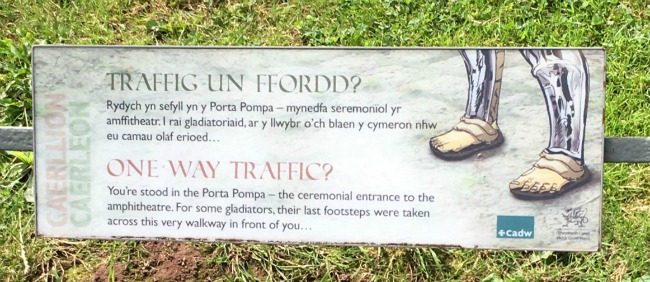 Caerleon-the-roman-fortress-of-isca-a-toddler-explores-sign-with-text-as-in-paragraph-above