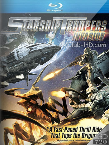 Starship Troopers: Invasion (2012) 720p BDRip Dual Latino-Inglés [Subt. Esp] (Animación)