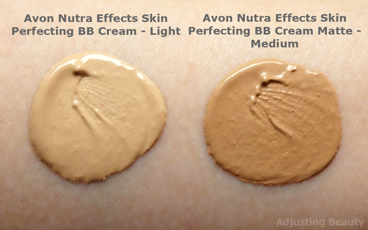 Review Avon Nutra Effects Skin Perfecting BB Cream (Light) and Matte