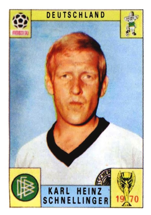 70's Vintage Football KarlHeinz Schnellinger