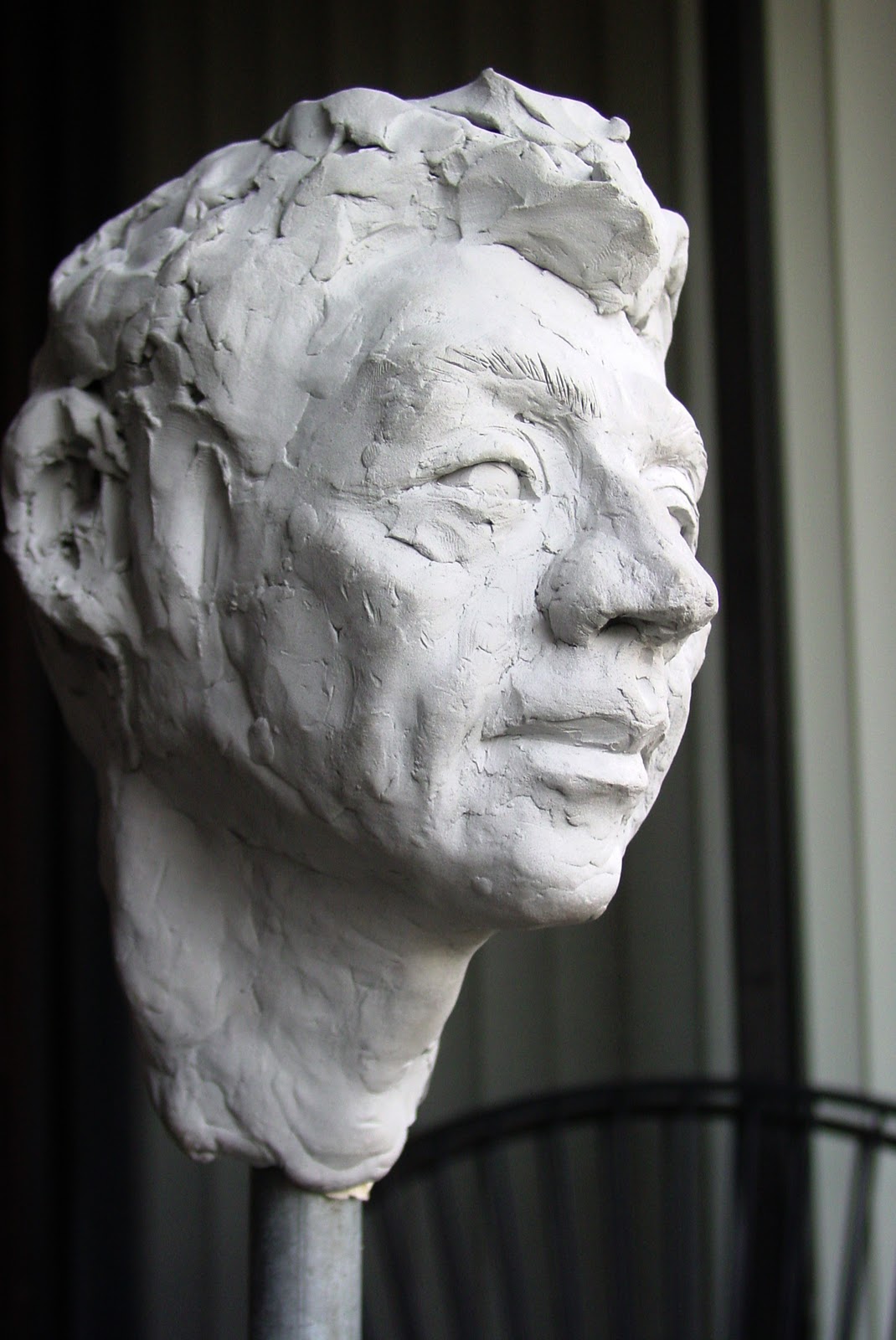 East Bay Odd Human head sculpture practice