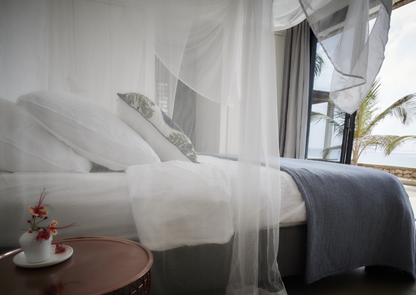 Modern luxury bedroom minimal sophisticated interior design by Piet Boon 