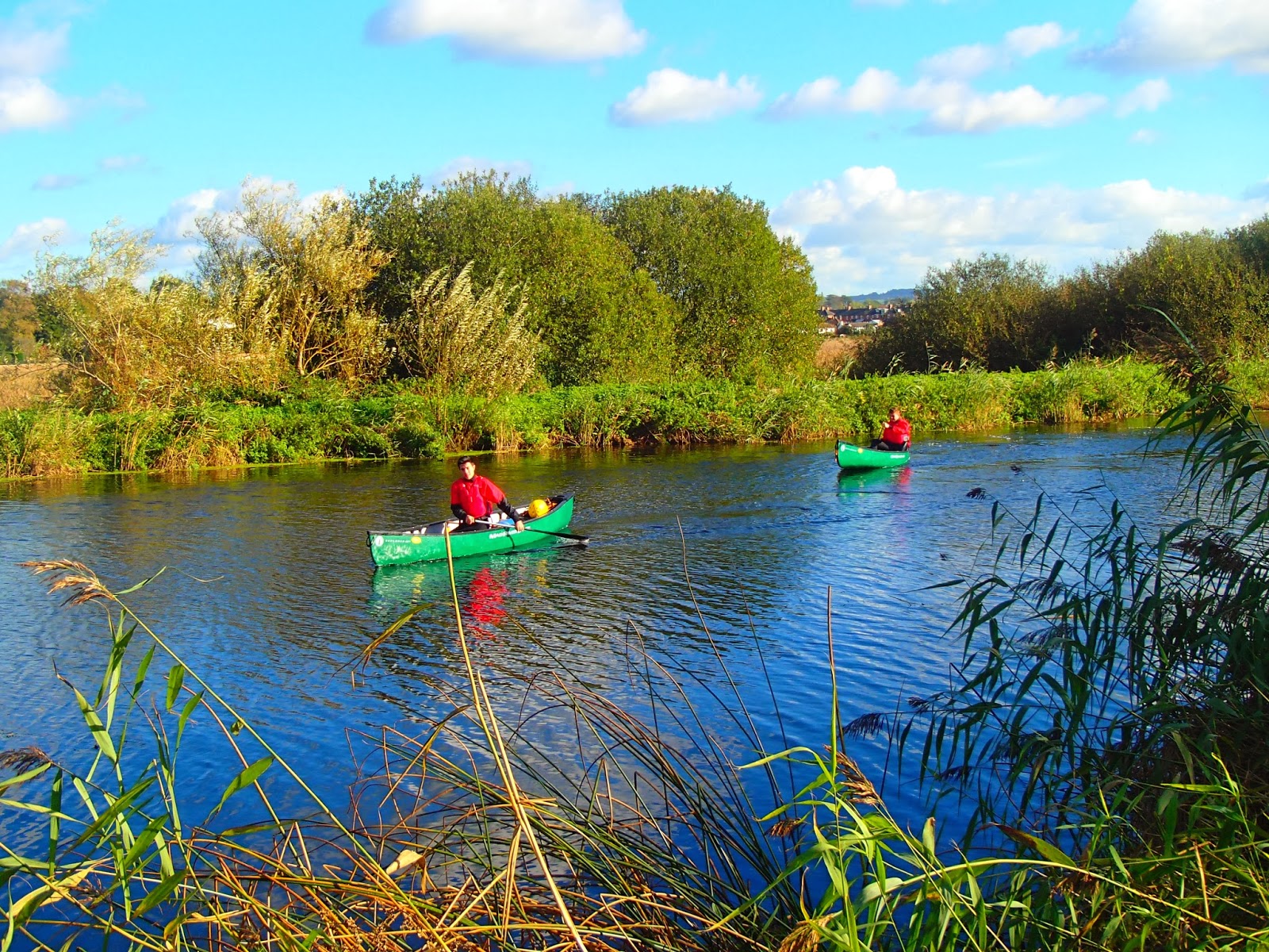 Plymouth College Outdoor Education Canoeing on Exeter Canal