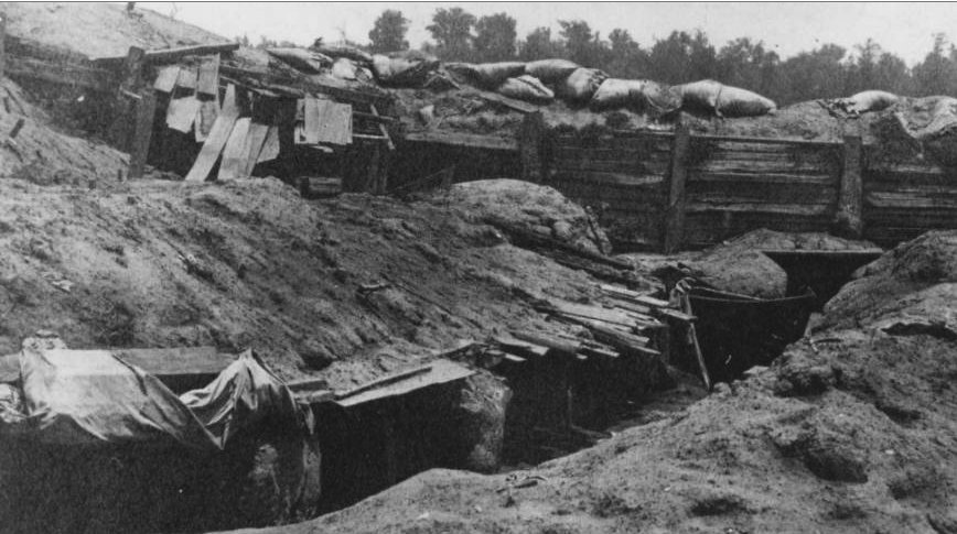 Siege works at Port Hudson, Louisiana