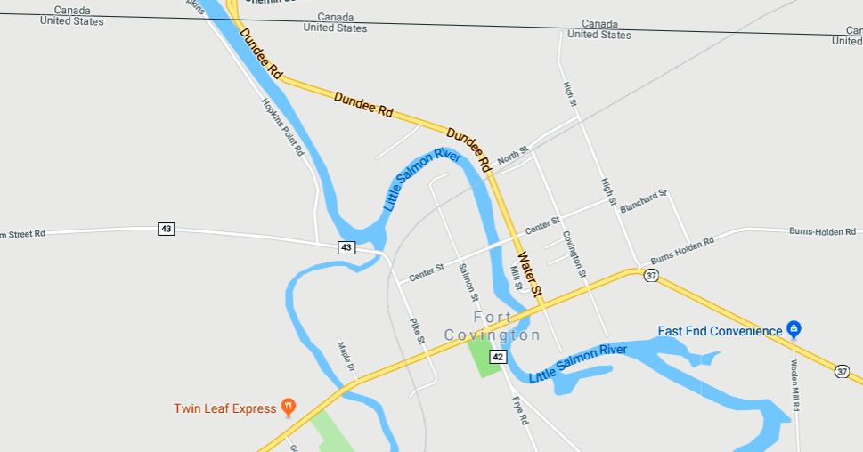 Windswept Adventure The Border Town Of Fort Covington, New York Part 1