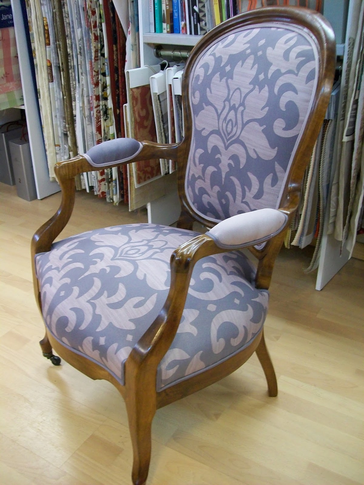Set de 2 chaises à accoudoirs Assisi 5529 - cognac - Meubles