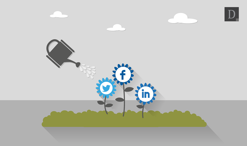 How To Grow Your Business With #SocialMedia - #infographic