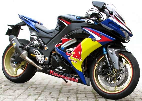 Modifikasi Kawasaki Ninja Warrior 2014