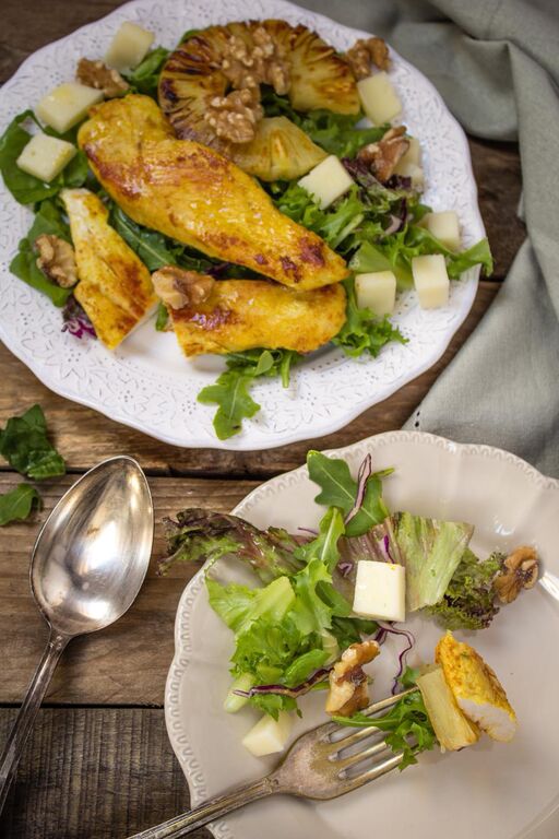 ensalada-pollo-pina-nueces