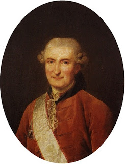 Owe Hoegh Guldberg  premier ministre du roi Christian VII :  portrait du peintre Jens Juel