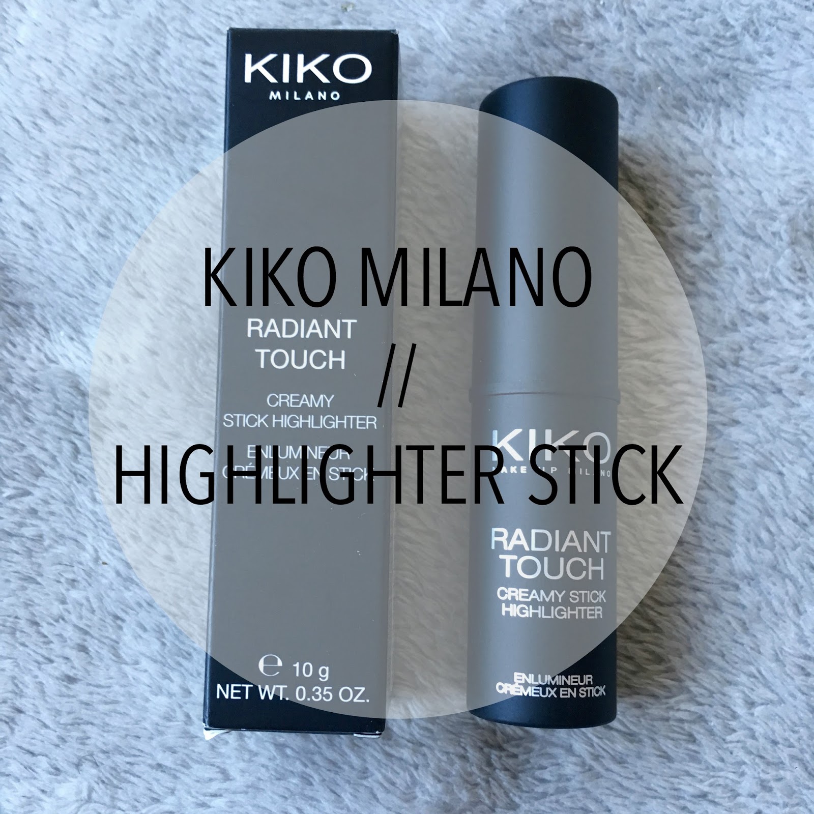 KIKO MILANO // Radiant Touch Creamy Stick Highlighter love briar X