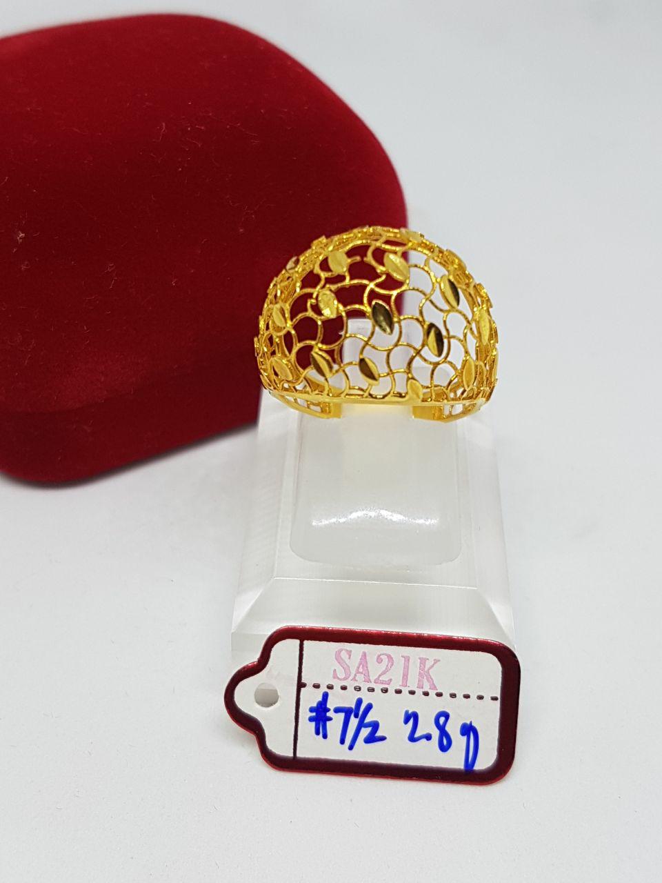 BRIX ANNA JEWELRY ONLINE SHOP RING SAUDI GOLD 21K brix-anna-jewelry-online-shop-ring-saudi-gold-21k