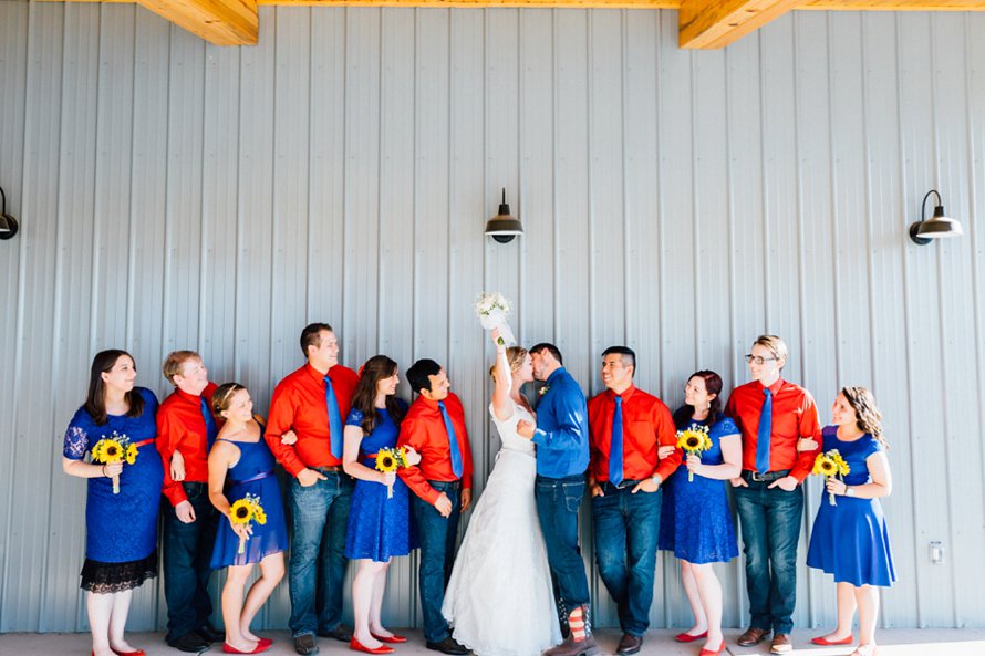 Golden Oregon Farm Wedding Photography by Something Minted