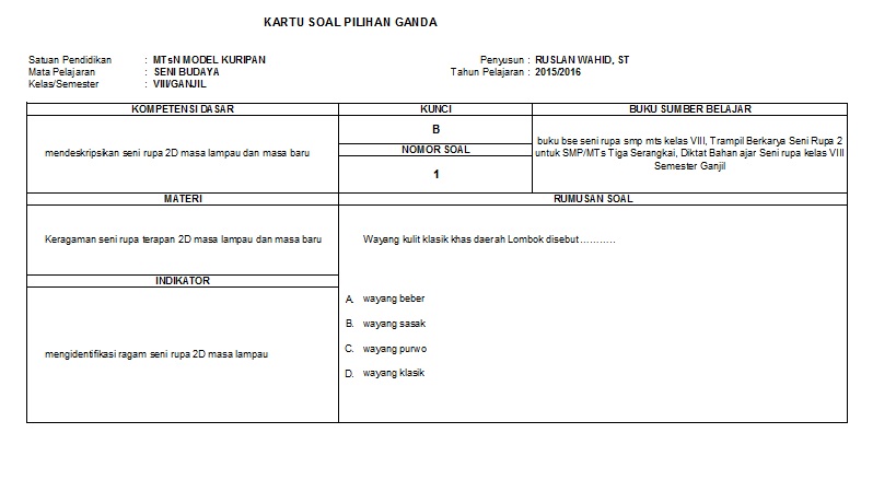 Good Soal Uas Desain Pembelajaran Terbaru