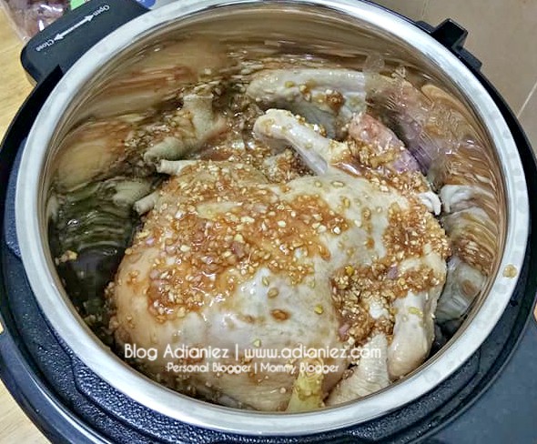 Resepi : Ayam Panggang Pressure Cooker