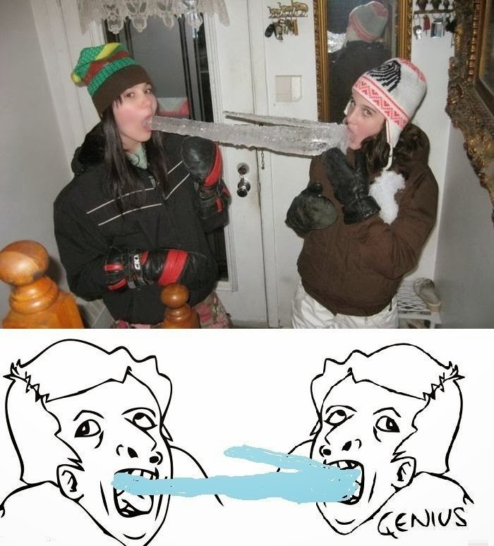 Картинка гений мем