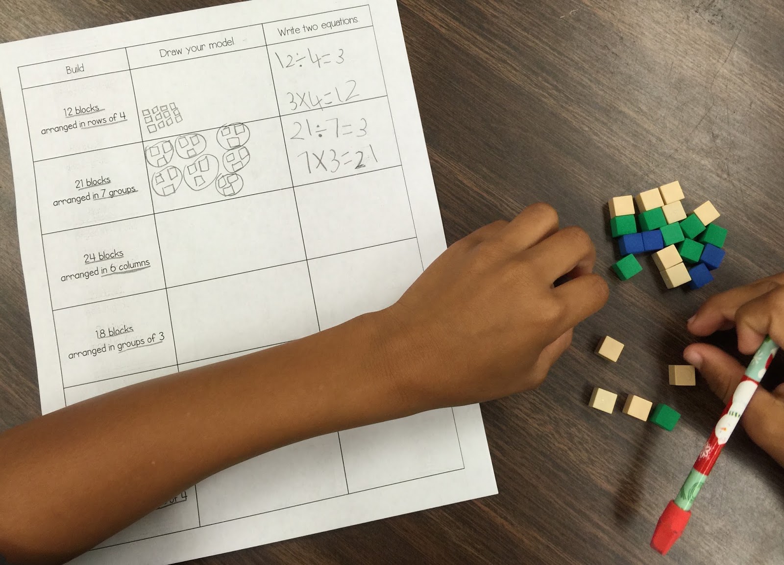 Division Step By Step Worksheet
