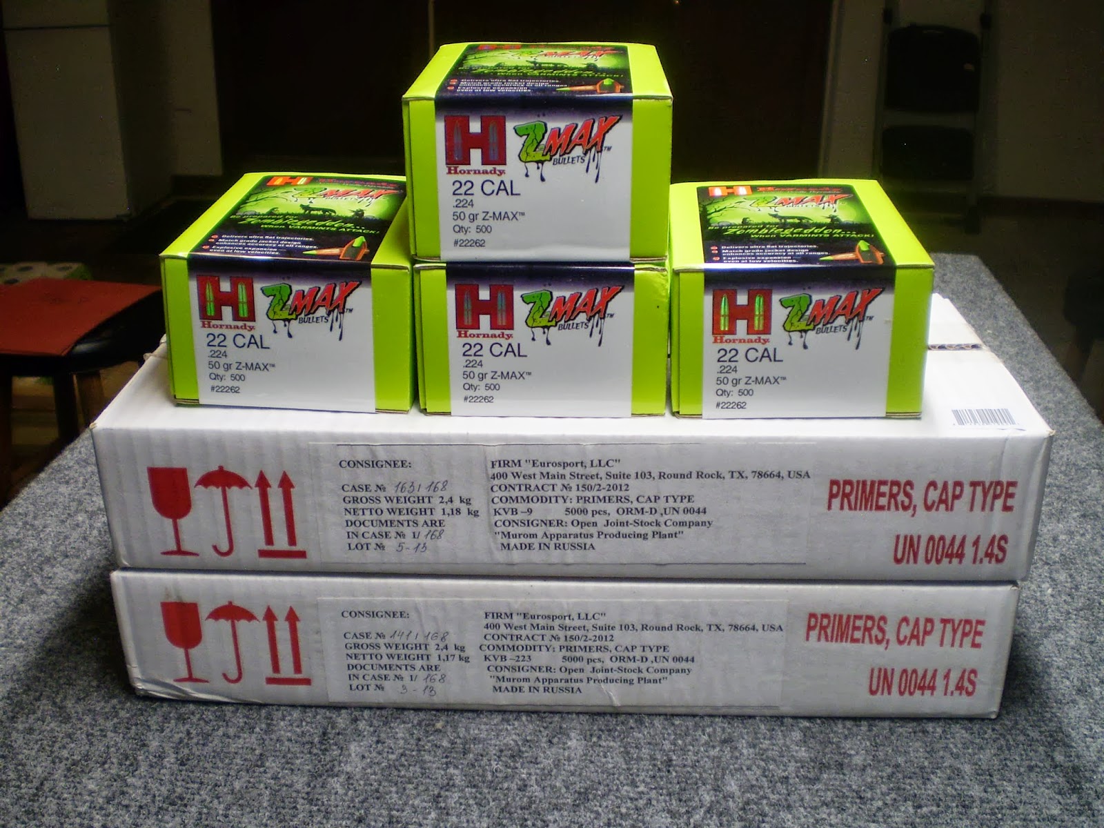 Back To Georgia: Reloading Room