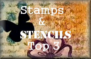 Stamps & Stencils Top 3 Winner