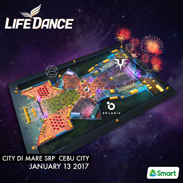 LifeDance 2017 Map - Huge Map!