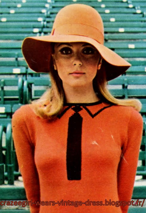 Léacril - knit sweater - 1967 60s 1960 mod