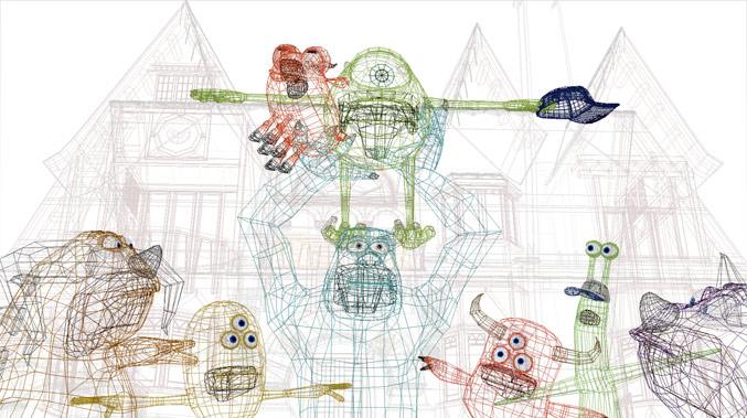 The Sketchpad: Monsters University Animation Progression