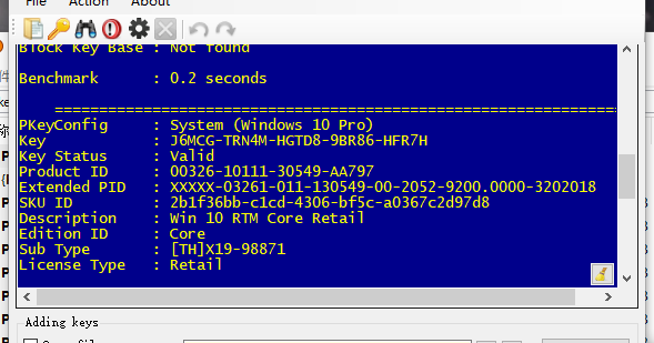 windows 10 homekey