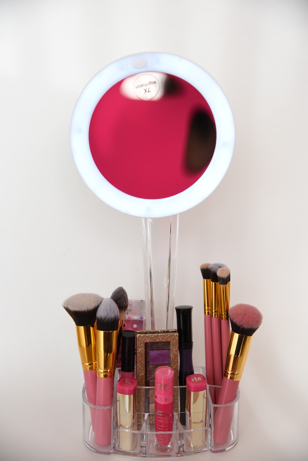 onenac Makeup Mirror and Cosmetic Organizer