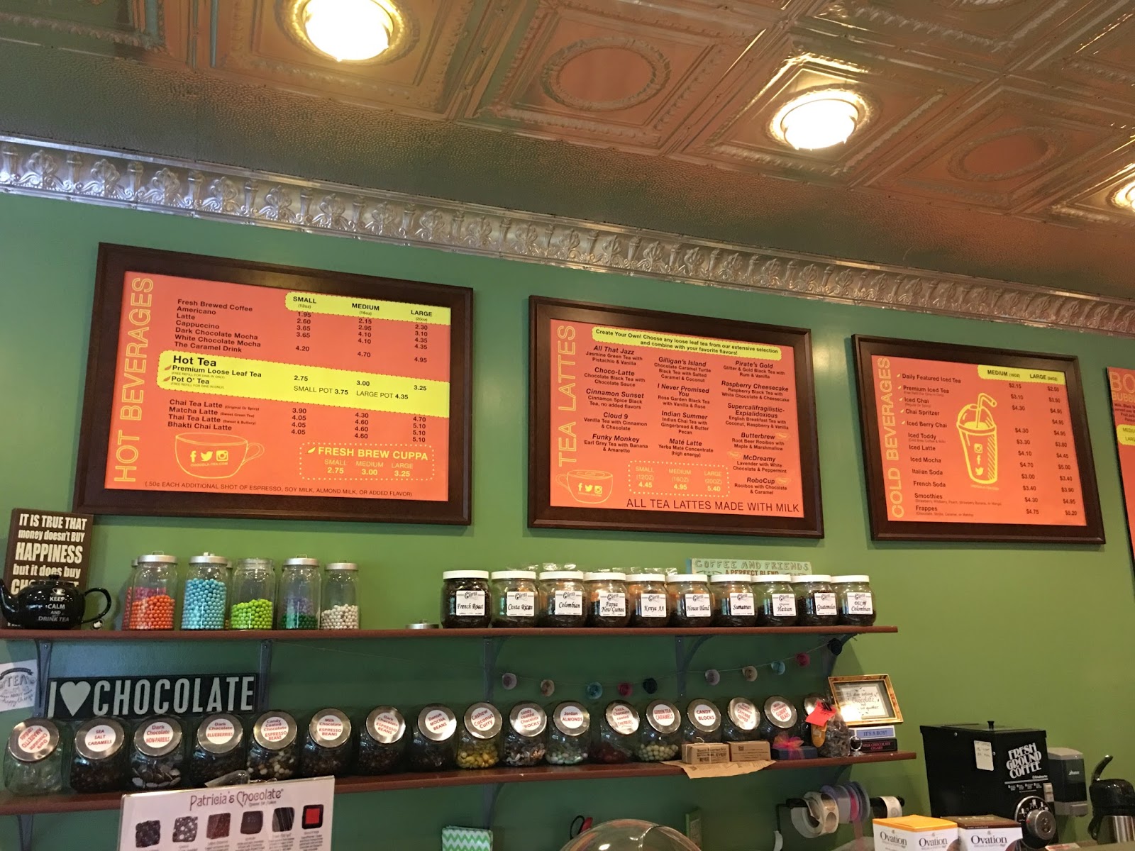 Relevant Tea Leaf Visiting ChocolaTea in Portage, MI