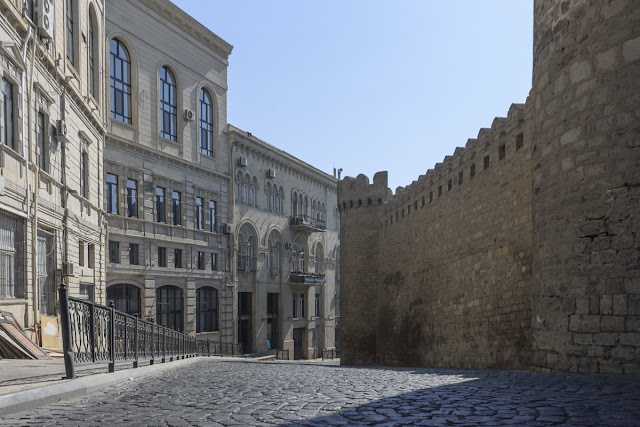 Altstadt in Baku Aserbaidschan, Azerbaijan